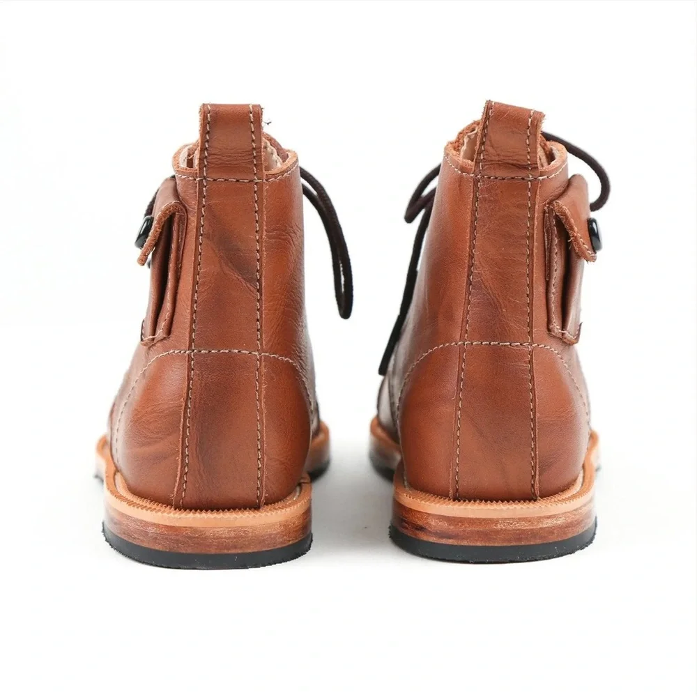 Mikoleon | Heirloom Luxe Classic Artisan Made Leather Kids Boots